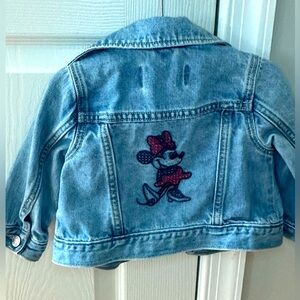 Baby Gap Disney Minnie Mouse Jean jacket